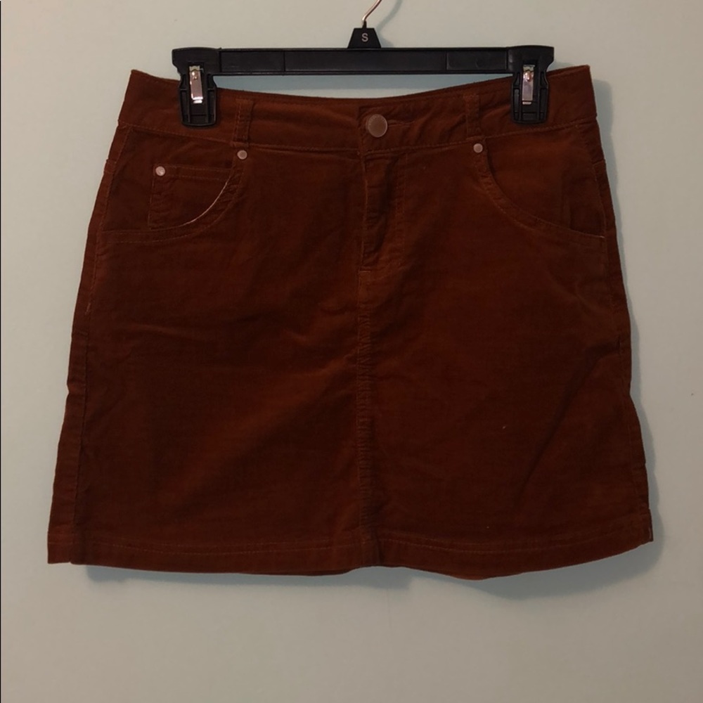 Corduroy Skirt